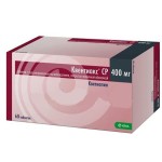 Квентиакс СР, табл. с пролонг. высвоб. п/о пленочной 400 мг №60
