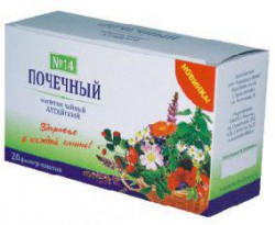 Чайный напиток Алтайский сбор №14 Почечный 20 шт. ф/пак. 1.5 г
