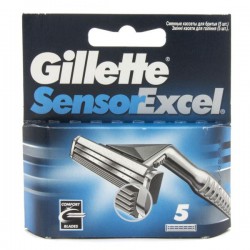 Кассеты для станков для бритья, Gillette (Жиллет) №5 сенсор эксель